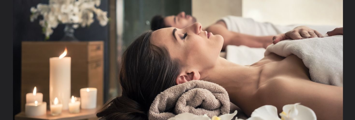 Relaxing interior of Prana Spa treatment room